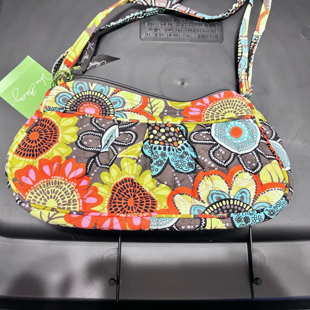 Vera Bradley Frannie Handbag in Flower Shower Print (NWT)